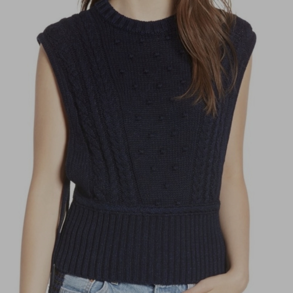 Levis made and crafted knit blue vest